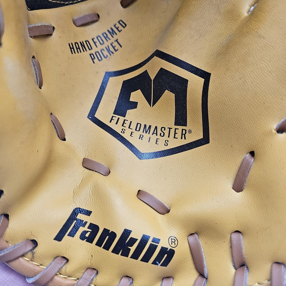 Franklin Baseball Softball Glove 13in Fieldmaster Right Hand Throw Brown Mens - Picture 6 of 12